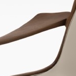 Sculpted Sling Dining Arm Chair