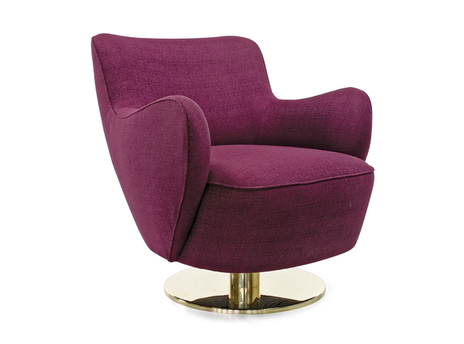 Barrel Swivel Chair