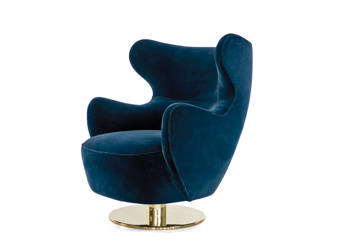 Wing Swivel Chair